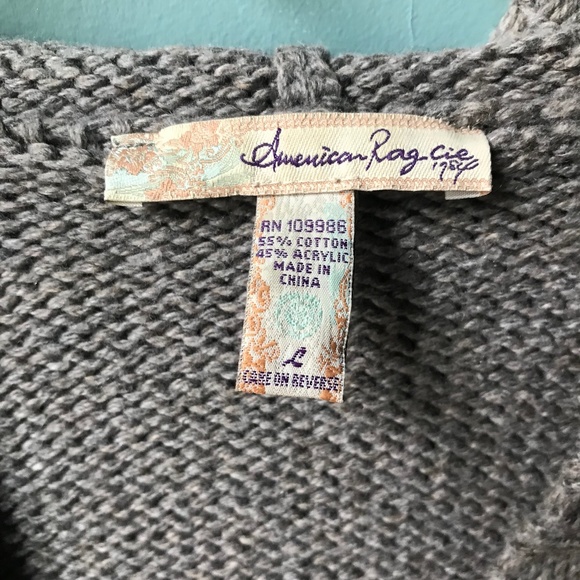 American Rag nordic style button up sweater. large - Picture 10 of 10